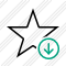 Star Download Icon