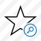 Star Search Icon