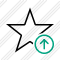 Star Upload Icon