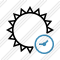 Sun Clock Icon