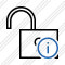 Unlock Information Icon