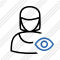 User Woman View Icon