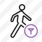 Walking Filter Icon