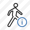 Walking Information Icon