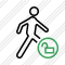 Walking Unlock Icon