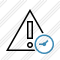 Warning Clock Icon