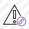 Warning Link Icon