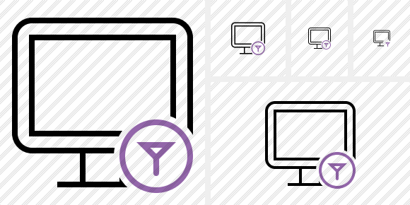 Monitor Filter Icon