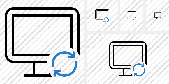 Monitor Refresh Icon