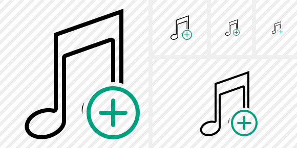 Music Add Icon