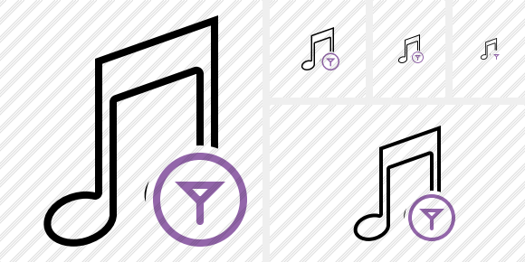 Music Filter Icon