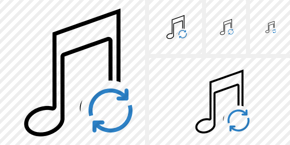 Music Refresh Icon