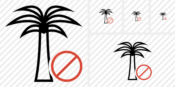 Palmtree Block Icon