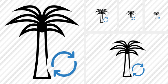 Palmtree Refresh Icon