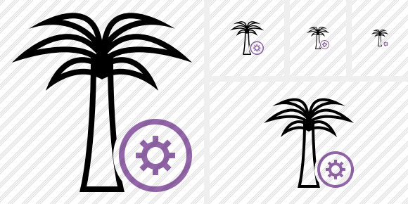 Palmtree Settings Icon