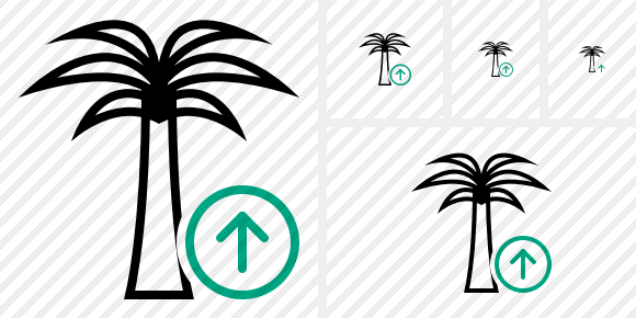 Palmtree Upload Icon