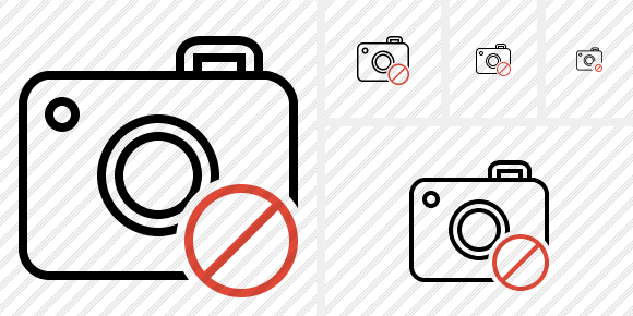 Photocamera Block Icon