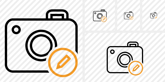 Photocamera Edit Icon