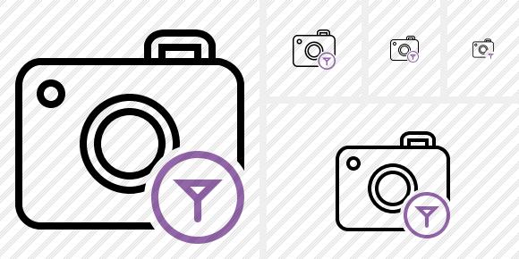 Photocamera Filter Icon