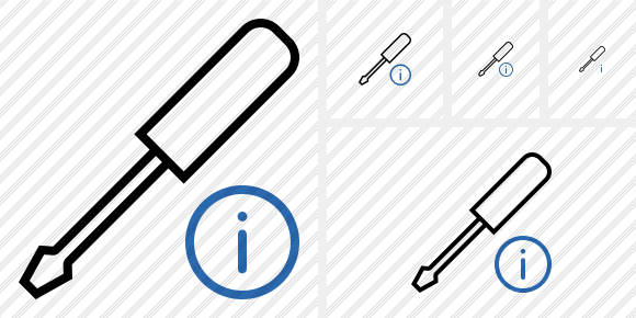 Screwdriver Information Icon