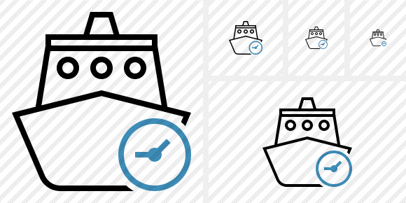 Ship 2 Clock Icon