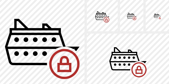 Ship Lock Icon