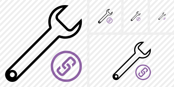 Spanner Link Icon