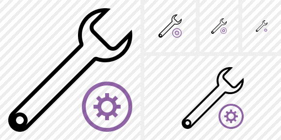 Spanner Settings Icon