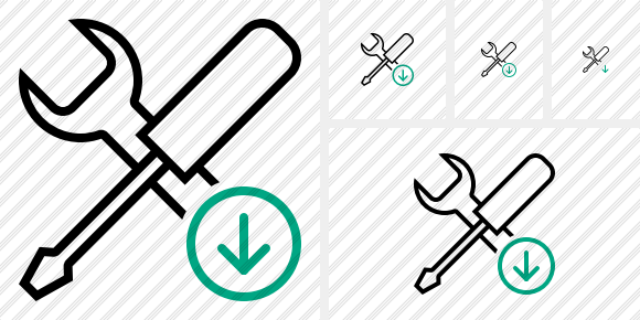 Tools Download Icon