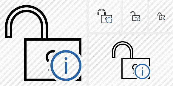 Unlock Information Icon