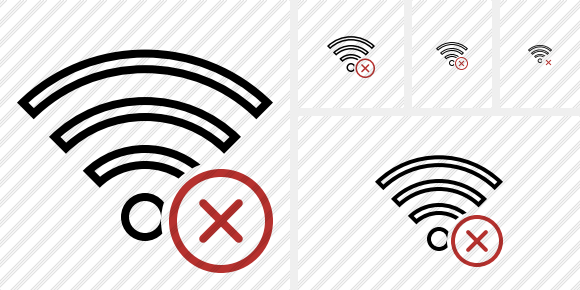 Wi Fi Cancel Icon