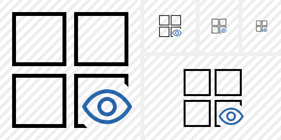 Windows View Icon
