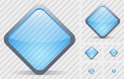 Diamond Blue Icon