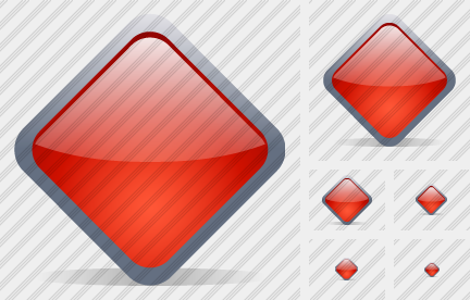 Diamond Red Icon