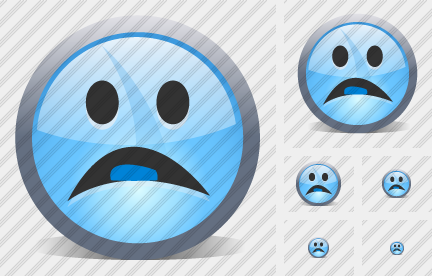 Frowning Face Icon
