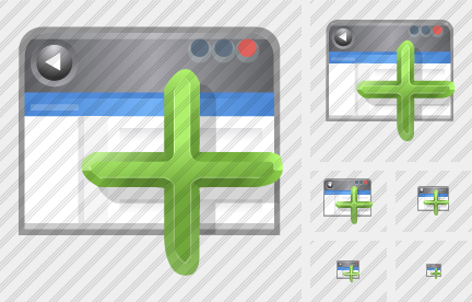 Window Add Icon