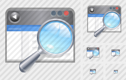 Window Search Icon