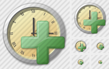 Clock Add Icon