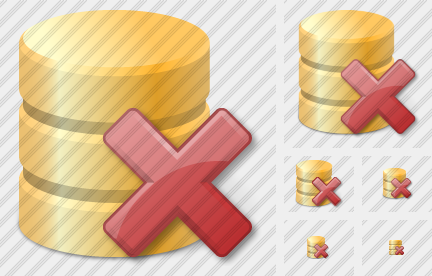 Database Delete Icon