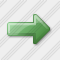 Arrow Right Green Icon