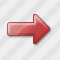 Arrow Right Red Icon