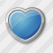 Heart Blue Icon