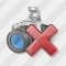 Photocamera Delete Icon