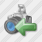 Photocamera Import Icon