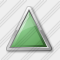 Triangle Green Icon