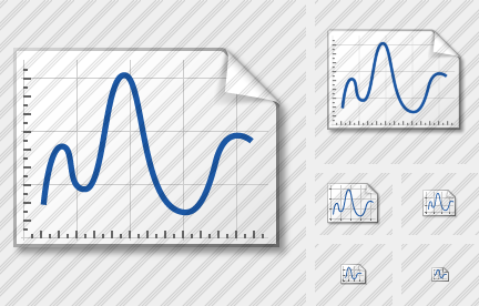 Line Graph Icon