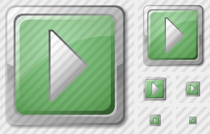 Media Play Green Icon