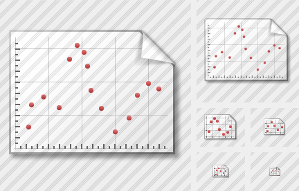 Icone Point Graph