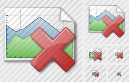 Icone Profile Graph Delete