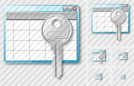 Table Key Icon